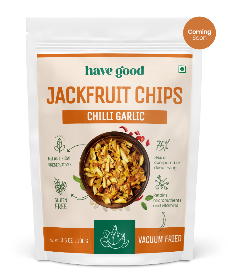 Spice up your snack game with Jackfruit Chilli Garlic